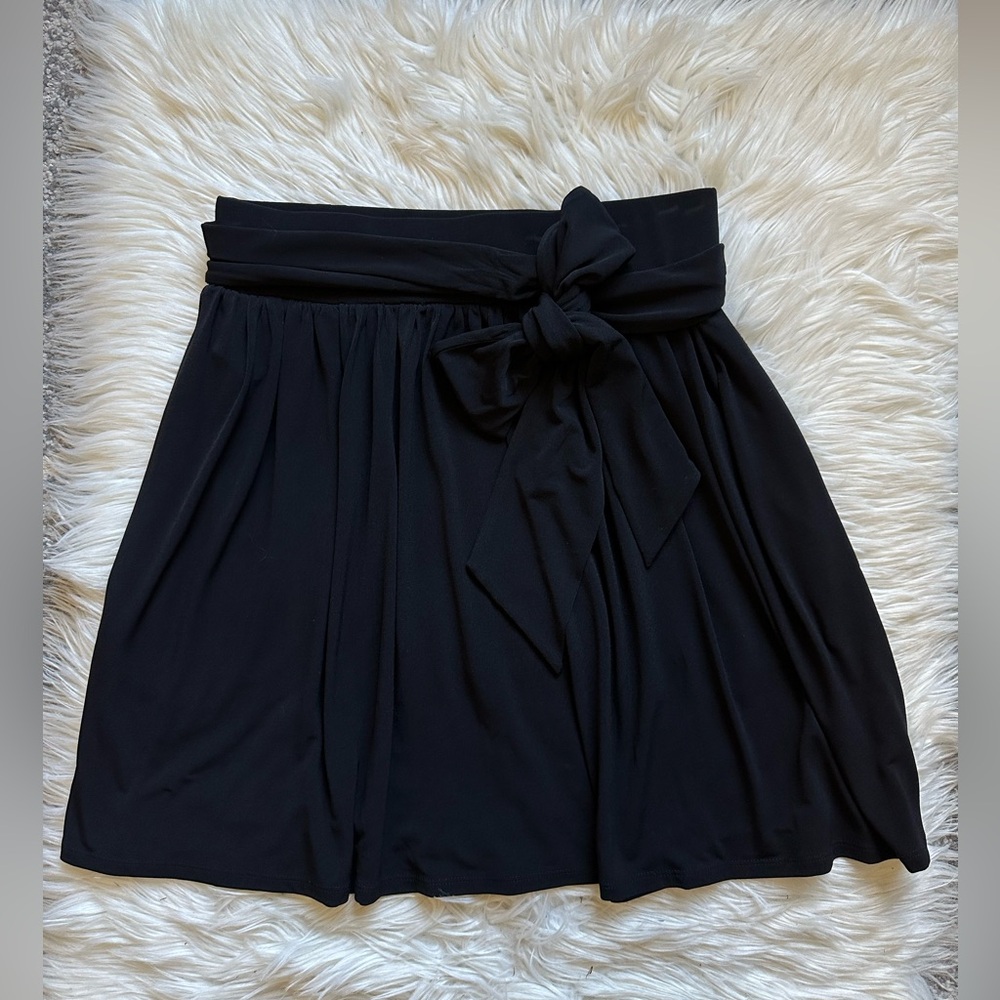 EXPRESS self tie circle skirt